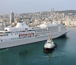 وصول اأول سفينة سياحية تدخل حيفا بعد 775 يومًا من جائحة الكورونا