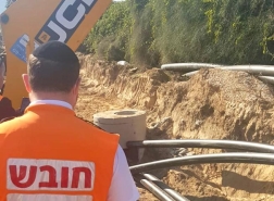 حيفا: إصابة عامل من أنبوب خلال عمله بالبنى التحتية