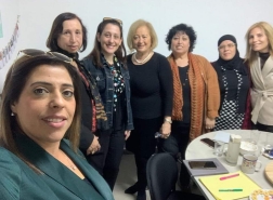 حيفا : مندوبات نساء يصنعن السلام  يلتقين مع ناشطات من المدينة