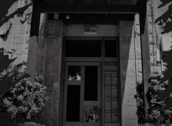 حيفا - عرض فيلم (عباس   36)  في قاعة كنيسة القديس يوحنا المعمدان الأرثوذكسيّة