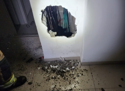 إندلاع حريق في خزانة كهربائية داخل منزل سكني في حيفا