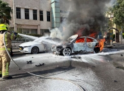 حيفا: انفجار سيارة في شارع تساهل والشرطة تحقق