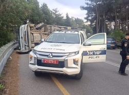 إصابات طفيفة بحادث طرق  بين حيفا وعسفيا