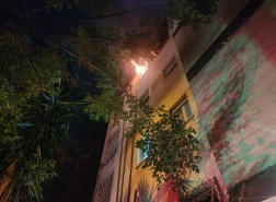 إندلاع حريق بشقة سكنية في حيفا