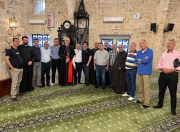 سيادة كاردينال اللاتين في زيارة هامة لمسجد الجرينة