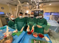 بسرعة البرق: أطباء الكرمل يسحبون جلطات رئوية عملاقة بتقنية INARI وينقذون حياة مريضين