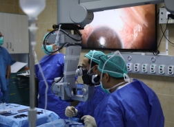 لأول مرة في العالم: زراعة قرنية بيولوجية مطبوعة بتقنية ثلاثية الأبعاد في رمبام لامرأة فاقدة للبصر