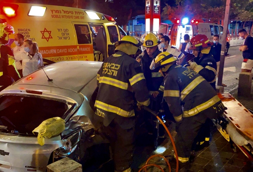 حيفا : اصابة شاب وفتاة بحادث طرق!