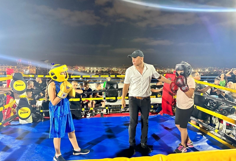 حيفا: مباريات في الملاكمة تقام لاول مرة في الحليصة