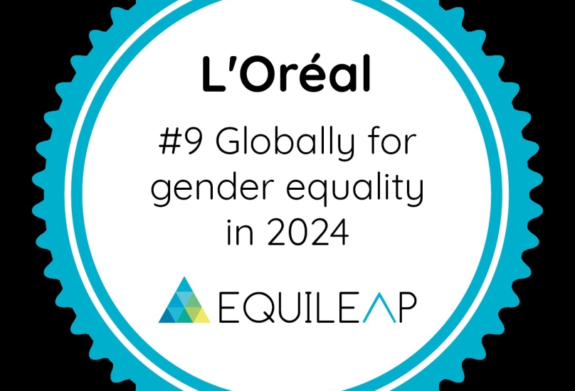 مادة اعلانية - تصنيف مجموعة لوريال ضمن أفضل عشر شركات في العالم في مؤشر المساواة بين الجنسين